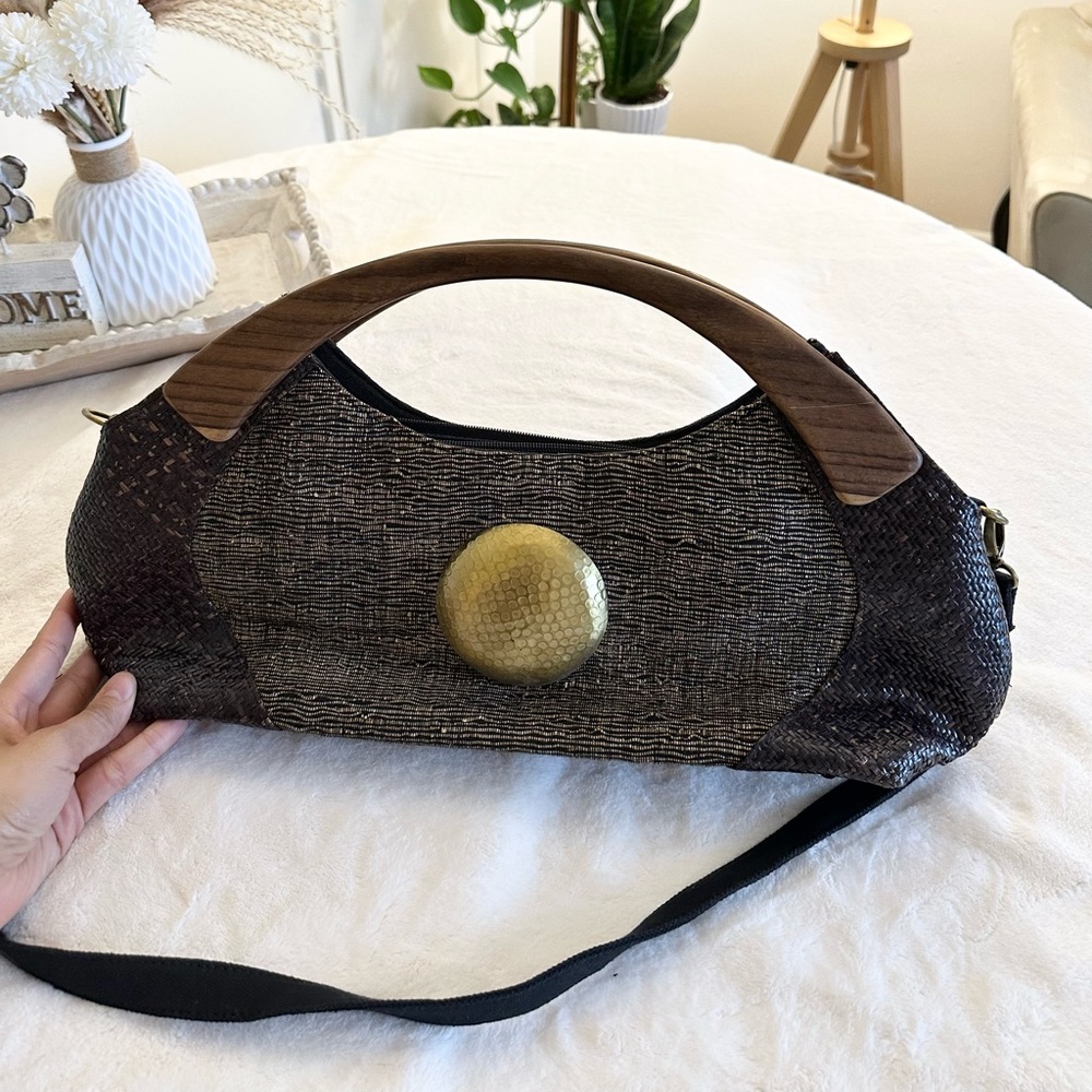 Stylish Vintage Bag. Two handles.